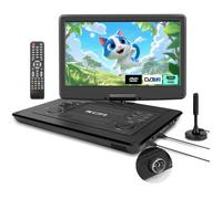 Lecteur DVD/TV portable KCR 15,6 pouces pour enfants et voiture