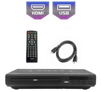 Lecteur Dvd Universel Pour Téléviseur - Sortie Hdmi 1080P, Usb, Lecture Cd/Mp3 - Sans Restriction De Région - Télécommande Offerte