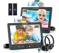 Lecteur DVD Voiture DESOBRY 10,5 Pouces 2 Moniteurs Appui-Tête 1080p