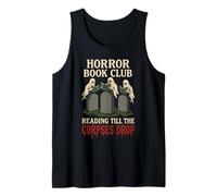 Lecteur effrayant du Horror Book Club, fan de thrillers de fiction gothique Débardeur