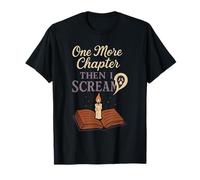 Lecteur effrayant du Horror Book Club, fan de thrillers de fiction gothique T-Shirt