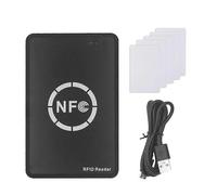 Lecteur/enregistreur de puces intelligentes RFID NFC + 5 cartes CUID 125K 13,56M Copieur RFID Duplicateur d'étiquettes Copie Clone ID