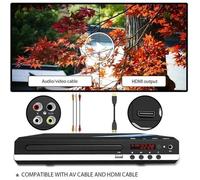 LECTEUR ENREGISTREUR HD DVD Lecteur DVD domestique 1080P avec cble HDMI pour tlviseur Lecteur DVD multirgion a LECTEUR DVD PORTABLE