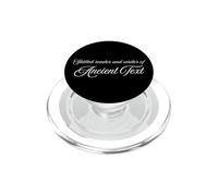 Lecteur et écrivain qualifié de Lecture Cursive de Texte Ancien PopSockets PopGrip pour MagSafe