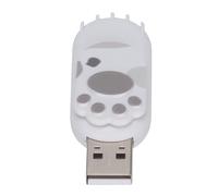 Lecteur Flash Portable Grand bâton de Stockage Forme de Patte de Chat Disque U pour Ordinateur PortableGris 32 Go