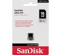 Lecteur flash SanDisk Ultra Fit™ USB 3.1 16 Go, 130 Mo/s