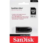 Lecteur flash SanDisk Ultra USB 3.0, 512GB, 130MB/s, SDCZ48-512G-G46