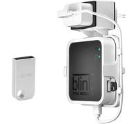 Lecteur Flash Usb 64 Go Et Support Mural Pour Module Blink Sync 2, Support Pour Nouvelle Caméra De Sécurité Intérieure Blink Pour L'Intérieur Avec Câble Court Facile À Monter (Blan[VIT692557]