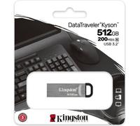 Lecteur flash USB Kingston DataTraveler Kyson argenté 512 Go