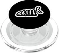 Lecteur Funny Frisbee Evolution Vintage Flying Disc Ultimate PopSockets PopGrip pour MagSafe
