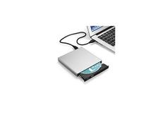 Lecteur/graveur cd-dvd-rw usb pour pc asus rog branchement portable externe (argent)