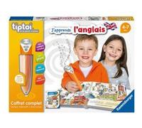 Lecteur interactif avec livre Ravensburger Tiptoi® J'apprends l'anglais Multicolore G