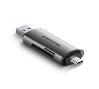 Lecteur interne de carte memoire Axagon - ZUCR-082 - CRE-Sac Kartenleser, USB 3.2 Gen1 Type C + Type A, SD, microSD