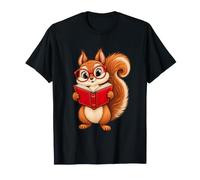 Lecteur Mignon d’Amant de Livre d’écureuil de Lecture T-Shirt