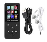 Lecteur MP3 32 Go avec Bluetooth, mini lecteur de musique portable, audio numérique et lecteur MP4, radio FM, enregistreur vocal, écran 1,8", écouteurs