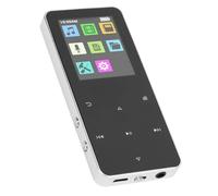 Lecteur MP3 4 Go avec écran Tactile TFT HD de 1,8 Pouces pour Android, Lecteur de Musique MP3 Portable en Streaming, Lecteur MP3 avec Son HiFi 180 MAh avec Haut-Parleur, Temps de