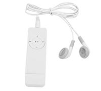 Lecteur MP3 64 Go, Mini Lecteur de Musique sans Perte, Longue Durée de Vie de la Batterie Portable pour Les étudiants, L'étude, la Course à Pied, Les Entraînements de Fitness. (Blanc)