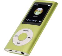 Lecteur MP3 64G, Lecteur de Musique MP3 à écran de 1,8 Pouces pour Les études Sportives, Prise en Charge MP3 WMA FLAC Ape AAC OGG et ACELP, écouteurs Inclus (Vert)