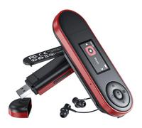 Lecteur MP3 64Go Bluetooth 5.3, Clé USB Plug & Play, Ultra-léger 28g, Boutons Physiques pour Utilisation à l'aveugle, Clip Sport pour Course à Pied, Lecture par Dossier, Radio FM, Enregistreur Vocal