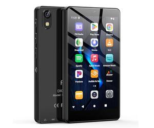 Lecteur MP3 96 Go avec Bluetooth WiFi, Lecteur MP4 4,02 Pouces avec Appareil Photo et Haut-Parleur, lecteurs MP3 Android 13 avec Spotify Kids, Audible, Deezer, Play Store