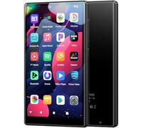 Lecteur MP3 96GB avec Bluetooth et WiFi, écran IPS HD 5.0-Zoll. Lecteur MP4 Android 13 OS avec Spotify Kids, Audible, Amazon Music, Play Store (Black)