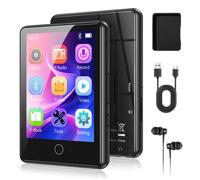 Lecteur MP3 AGPTEK 64Go Bluetooth 5.3 Écran tactile 2.8" HiFi Radio FM 192Go