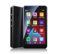 Lecteur MP3 Android 14 avec Spotify, Play Store, Amazon Music, Audible, Libby, Lecteur MP4 à écran Tactile 4 Pouces pour Enfants avec contrôle Parental, Mode Eye-Care (Noir Spatial)