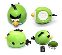 Lecteur MP3 Angry Birds Ecouteurs, Couleur: Jaune, Modele: PACK 6.