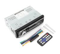 Lecteur MP3 autoradio stéréo DC 12 V - Récepteur FM intégré au Tableau de Bord avec entrée USB et AUX - Système Audio numérique avec télécommande, Lecture de dossiers, mémoire de