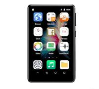 Lecteur MP3 avec 5.0, lecteur MP4 WiFi vidéo 1080p, lecteur de musique de 10,2 cm pour applications de streaming, 2 Go + 16 Go/3 Go + 32 Go, prend en charge 256 Go TF, batterie 2000 mAh (1)