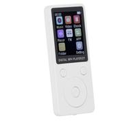 Lecteur MP3 avec Bluetooth 5.0, Lecteur de Musique Portable à écran Couleur de 1,8 Pouces, Lecteur de Musique avec Son HiFi, Expérience Audio Premium pour Les Amateurs de (White)