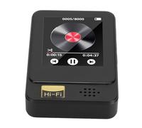 Lecteur MP3 avec Bluetooth 5.0, Lecteur MP3 Spotify sans Perte HiFi, écran Tactile de 1,77 Pouces, Lecteur MP3 MP4 en Streaming avec FM, Radio, Enregistrement, Livre (avec Carte