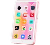 Lecteur MP3 avec Bluetooth et WiFi, Oilsky 80Go(16+64) Lecteur de Musique Mp3 et Mp4, Lecteur à écran Tactile 4 Pouces 1080P, Lecteur Spotify Android 9.0 (Rose)