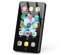 Lecteur MP3 avec WiFi et Bluetooth, écran Tactile 4.02" IPS HD, Lecteur MP4 avec Haut-parleurs, Lecteur de Musique Android Compatible avec Spotify, Deezer et Play Store