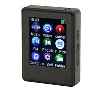 Lecteur MP3, Baladeur Audio HiFi Bluetooth 5.0 de 1,77 Pouces avec Haut-Parleur intégré, Lecteur de Musique Numérique Portable 200 MAh avec Lecteur Vidéo, Radio FM, Livre