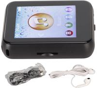 Lecteur MP3 Bluetooth 5.0 avec écran Tactile de 1,8 Pouces noir