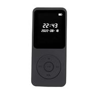 Lecteur MP3 Bluetooth 5.0, Lecteur MP3 MP4 Numérique Portable avec écran de 1,77 Pouces, Lecteur de Musique de qualité Sonore HiFi, Prend en Charge Ebook, Radio FM (sans Carte mémoire)