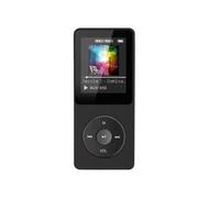 Lecteur MP3 Bluetooth 5.0 Portable Noir, Audio Haute Définition, Compatible Carte TF, Baladeur Musique Sport, Études, Enregistrement