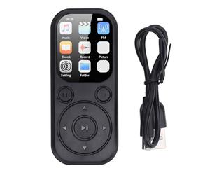 Lecteur MP3 Bluetooth 5.4 prend en charge une carte mémoire extensible de 128 Go, écran de 2,01 pouces, qualité sonore HiFi, batterie 48 heures, lecteur MP3 portable pour le (Avec carte mémoire 64G)