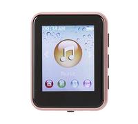 Lecteur MP3 Bluetooth, Lecteur MP3 à écran Tactile de 1,8 Pouces, Lecteur de Musique de qualité Sonore sans Perte Haute fidélité, Prise en Charge de la Radio FM et du Livre (Or Rose)