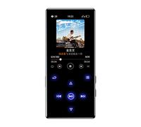 Lecteur MP3 Bluetooth Référence 2023 Édition Étudiante Ultra-Mince Noir MP5/6 Lecteur de Musique sans Perte Support Vidéo Électronique Livre 64GB