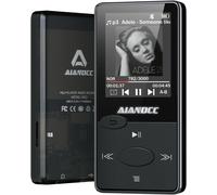 Lecteur MP3 Bluetooth Son HiFi, Mini Baladeur mp3 avec Radio FM, Baladeur Bluetooth, Écouteurs Inclus, Possibilité d'insérer Une Carte TF