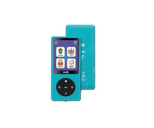 Lecteur MP3 D-JIX M-StoryKids 4 Go Bluetooth écran couleur 2,4 pouces Aqua Noir