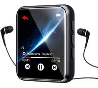 Lecteur MP3 de 1,8 pouce 32 Go avec Bluetooth 5.0 noir