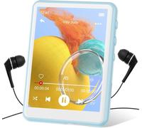 Lecteur MP3 de 2,4 pouce 64 go Bluetooth 5.0 bleu