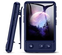 Lecteur MP3 de 2,4 pouce Bluetooth 32Go avec Clip bleu