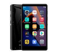 Lecteur MP3 de 80 Go avec Bluetooth et WiFi, SWOFY Lecteur MP3 et MP4 de 4,0 pouces avec écran tactile Android, lecteur de musique portable pour enfants avec Spotify, Amazon Music, Radio