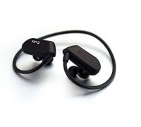 Lecteur MP3 Djix 2 en 1 Sport Waterproof avec écouteurs sans fil Bluetooth Noir