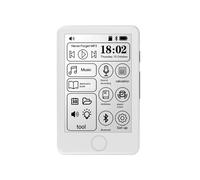 Lecteur MP3 E Ink , Lecteur de Musique Électronique, Lecteur de Livres Électroniques, Enregistreur Vocal, Dictionnaire, Radio Tactile