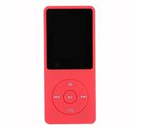 Lecteur MP3 Écran LCD Radio FM Jeux Vidéo Films 4GB Rouge Compact et Performant YONIS